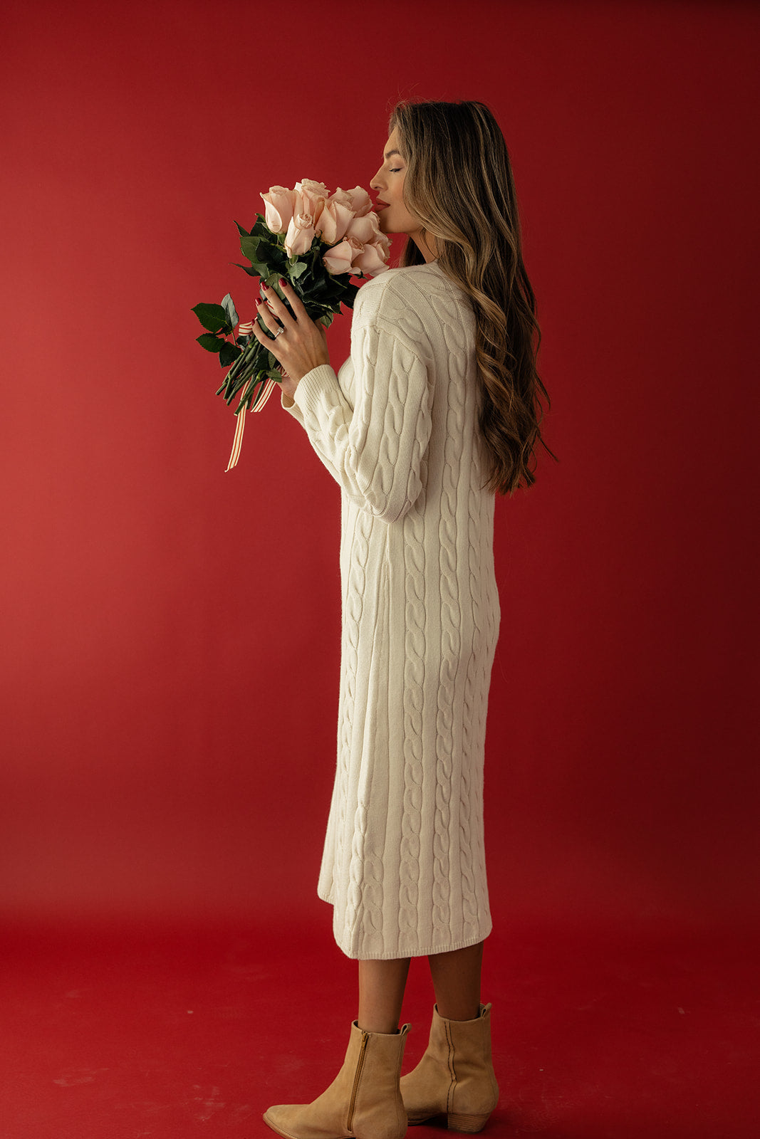 The Way Life Goes Sweater Dress