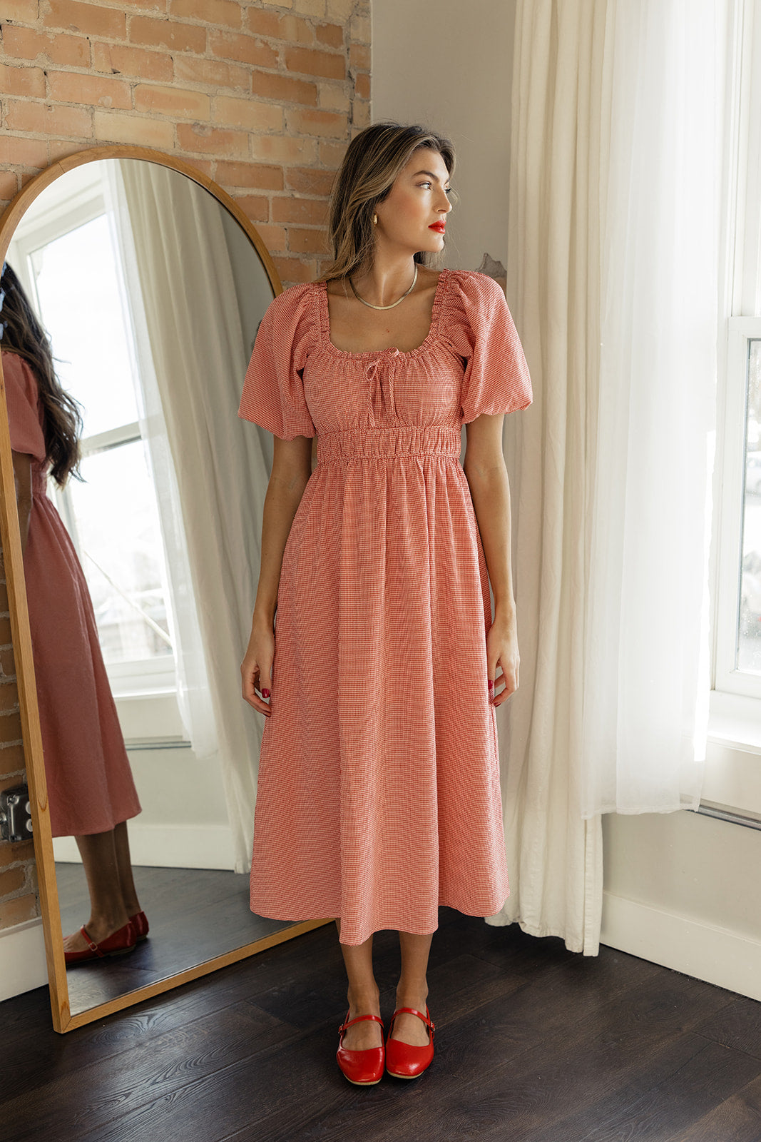 Close To You Gingham Maxi