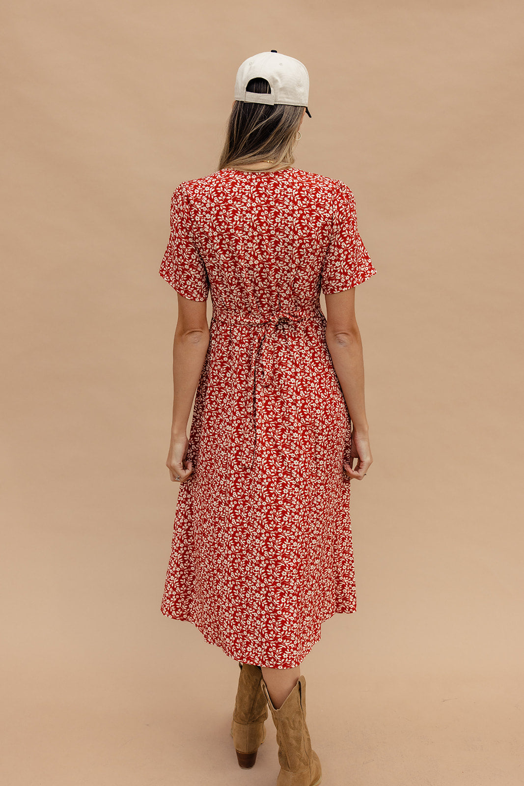 Janie Button Down Floral Dress