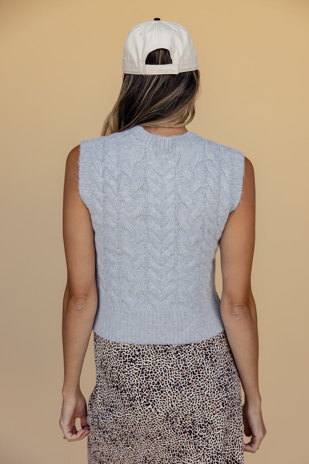 Edinburgh Cable Knit Sweater Vest