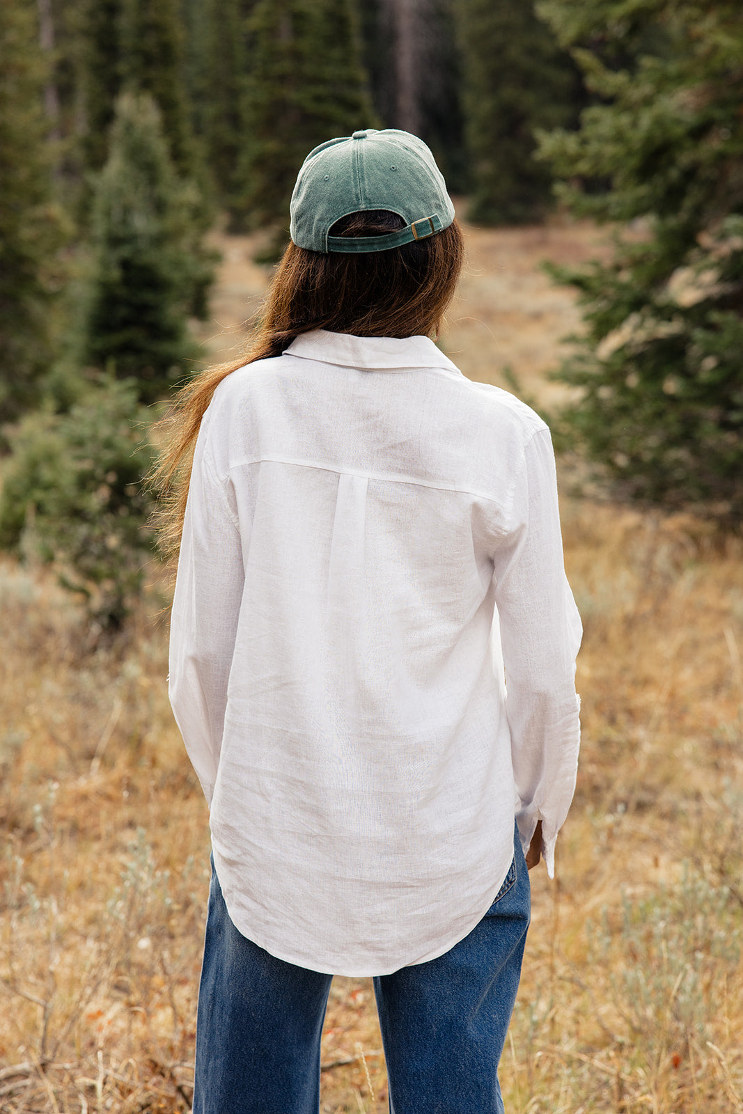 First Times Linen Button-Up