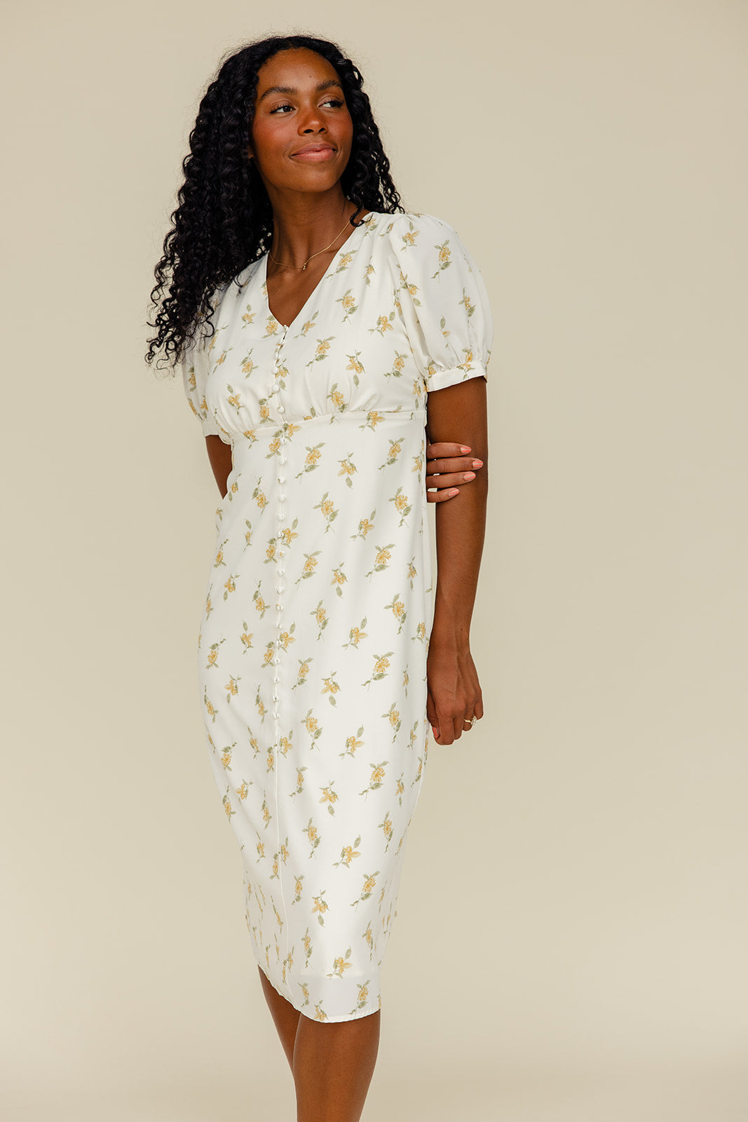 A New Start Button Dress