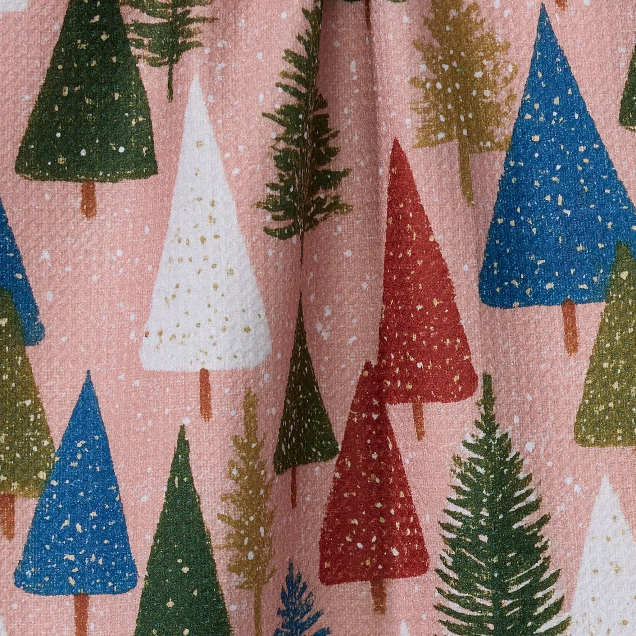 Snowdrift Pines Tea Towel