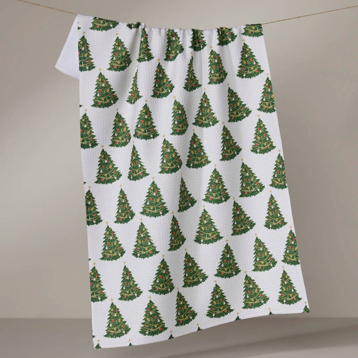 Decked Out Tea Towel