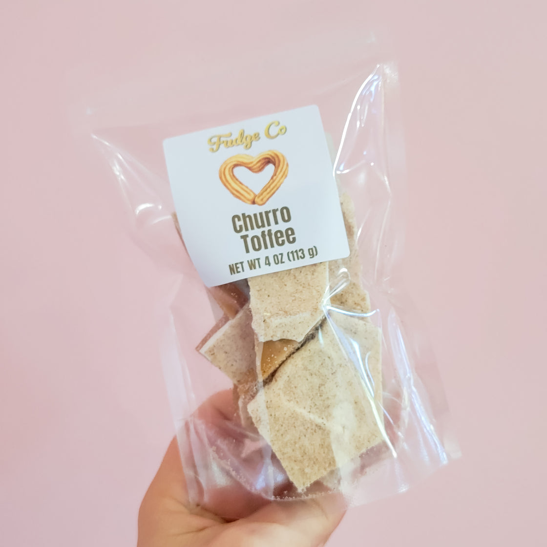 4 oz bag of churro toffee