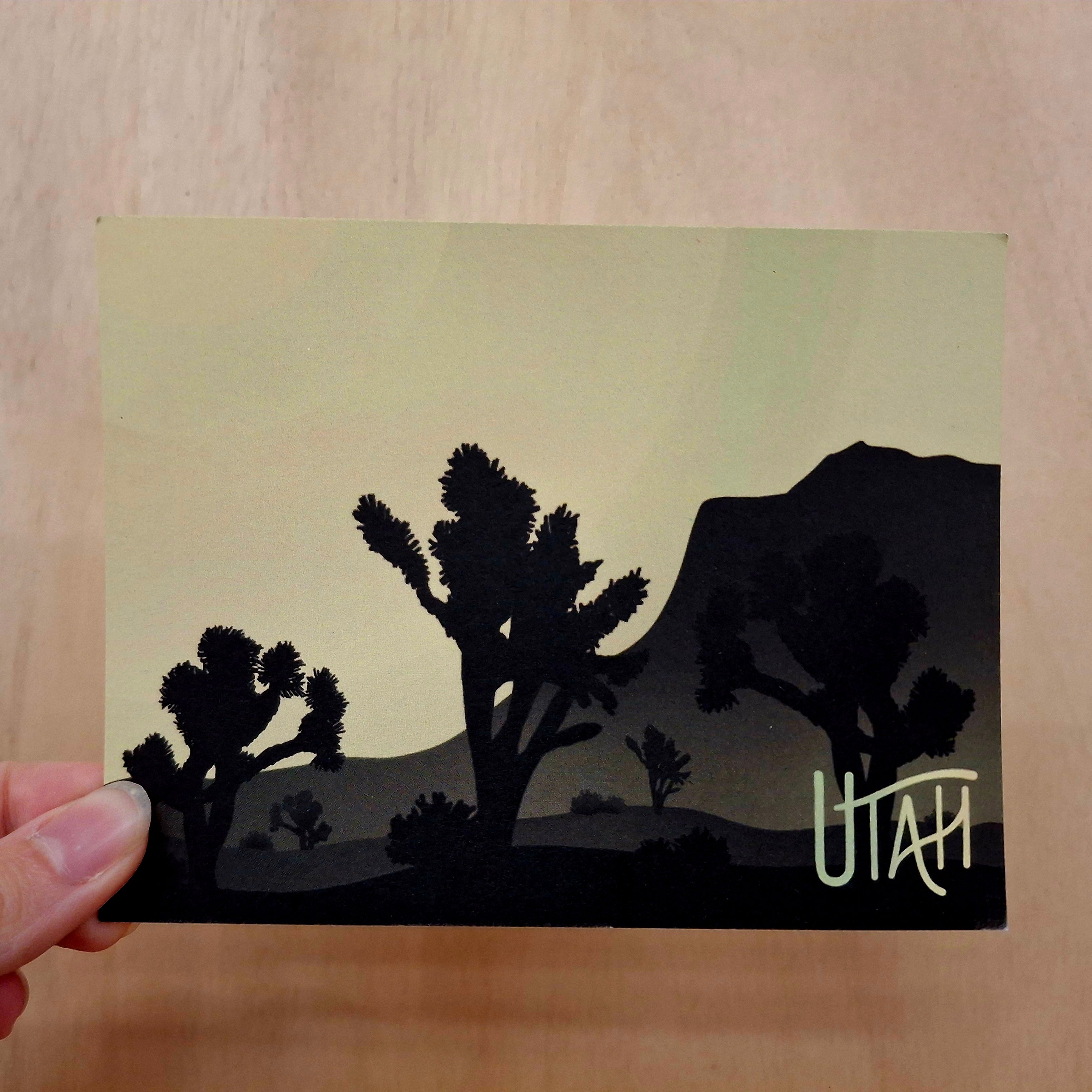 Joshua Tree Utah Postcard