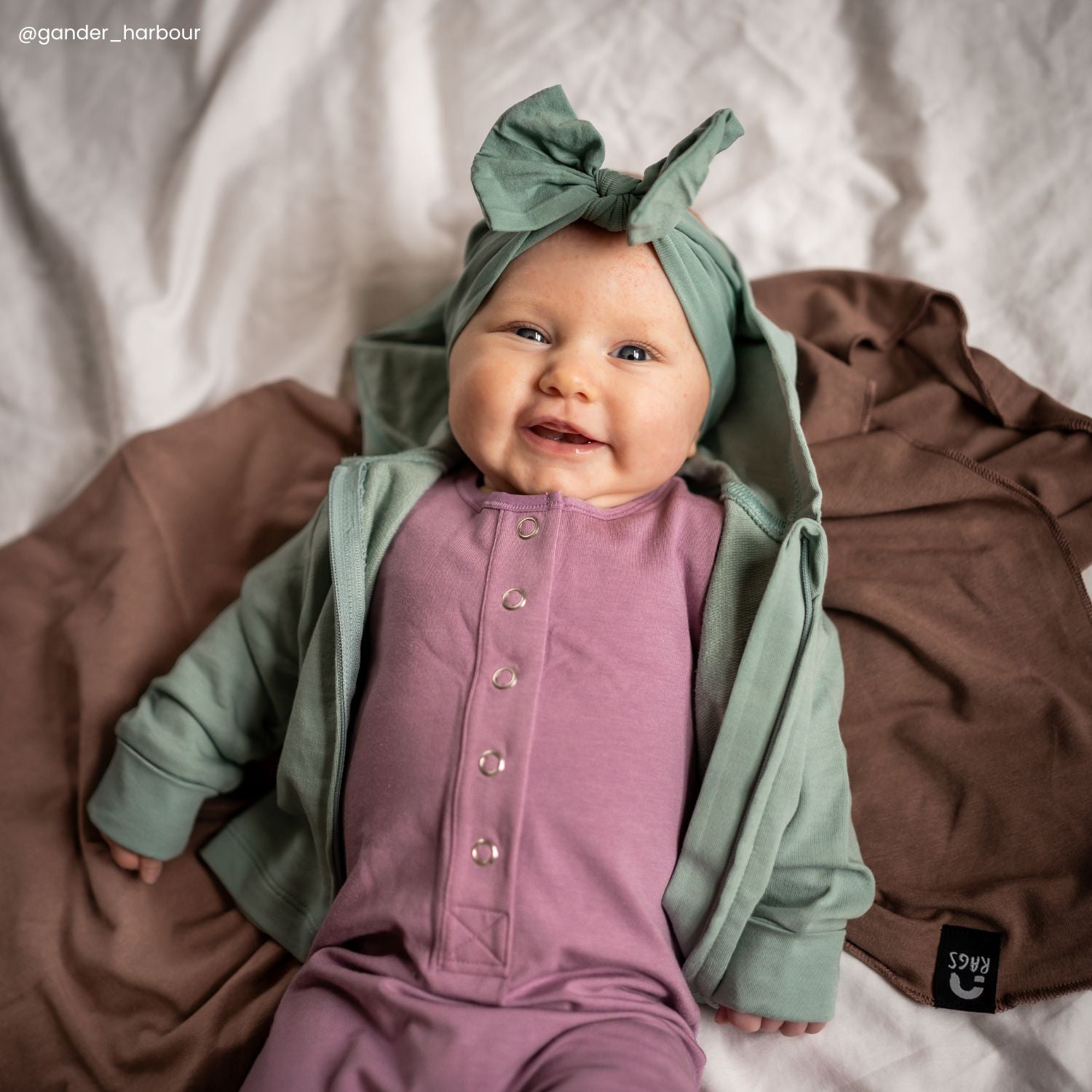 Essentials Rag Romper - 'Lavender'