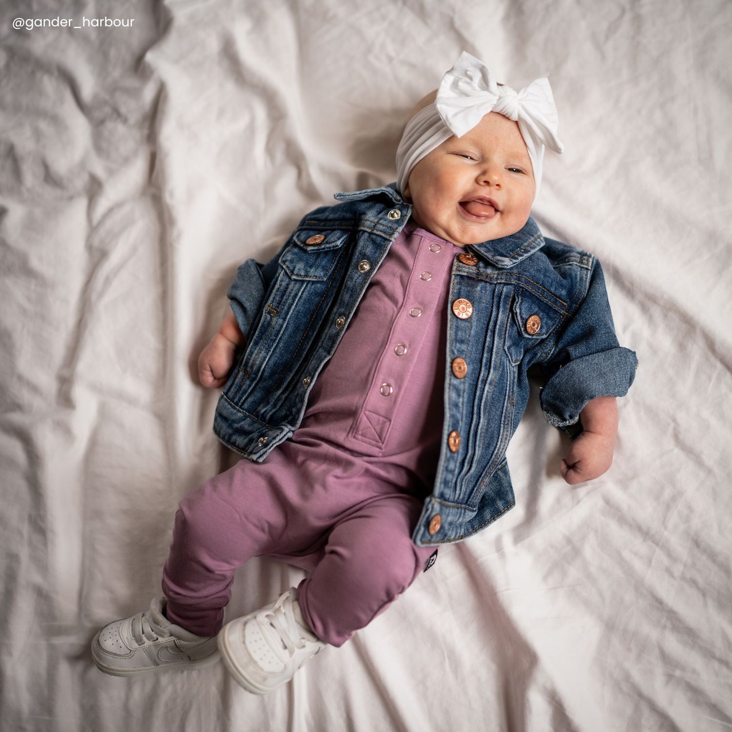 Essentials Rag Romper - 'Lavender'