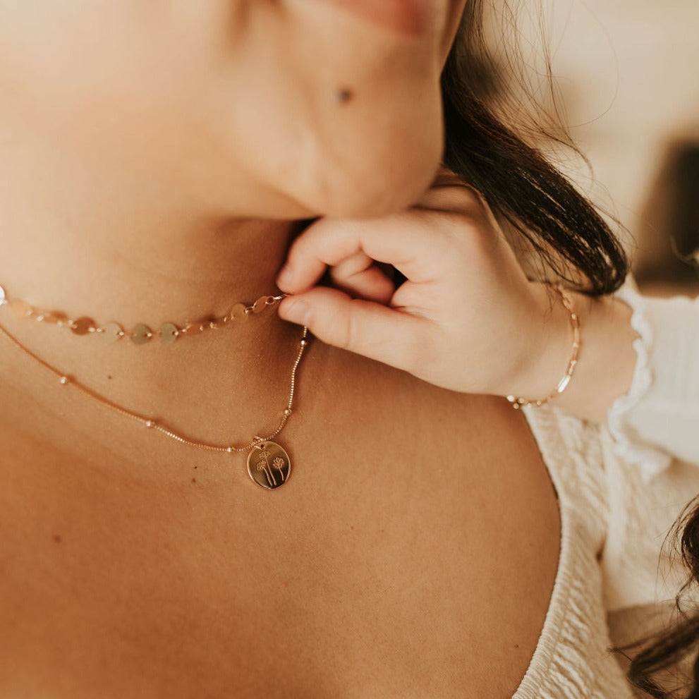 Buttercup Necklace - Mauve Jewelry Co.