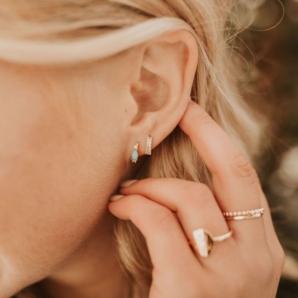 Natalie Hoops - Mauve Jewelry Co.