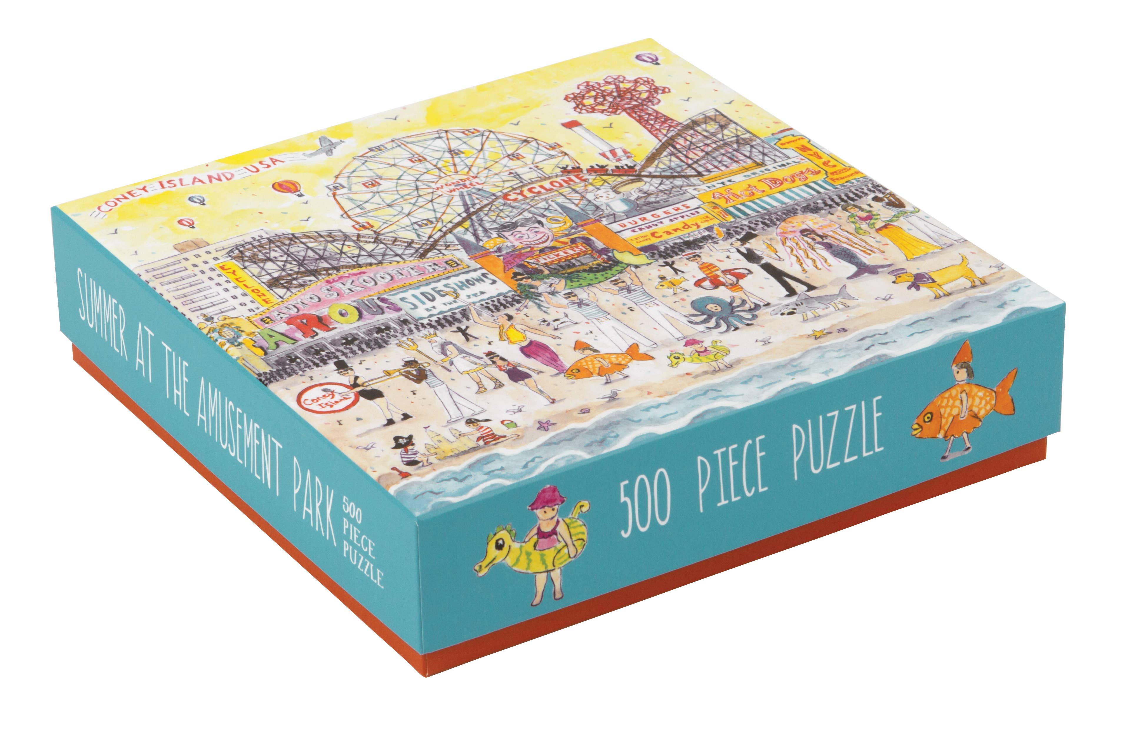 Summer At The Amusement Park Puzzle