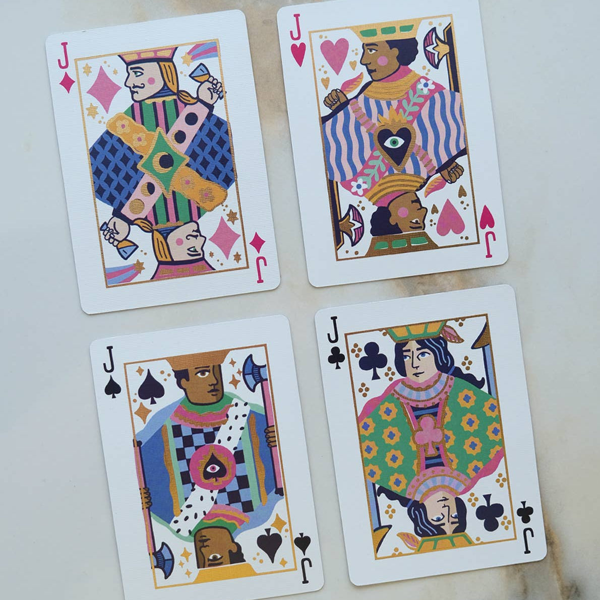 Neon Royals Playing Cards | Standard Deck