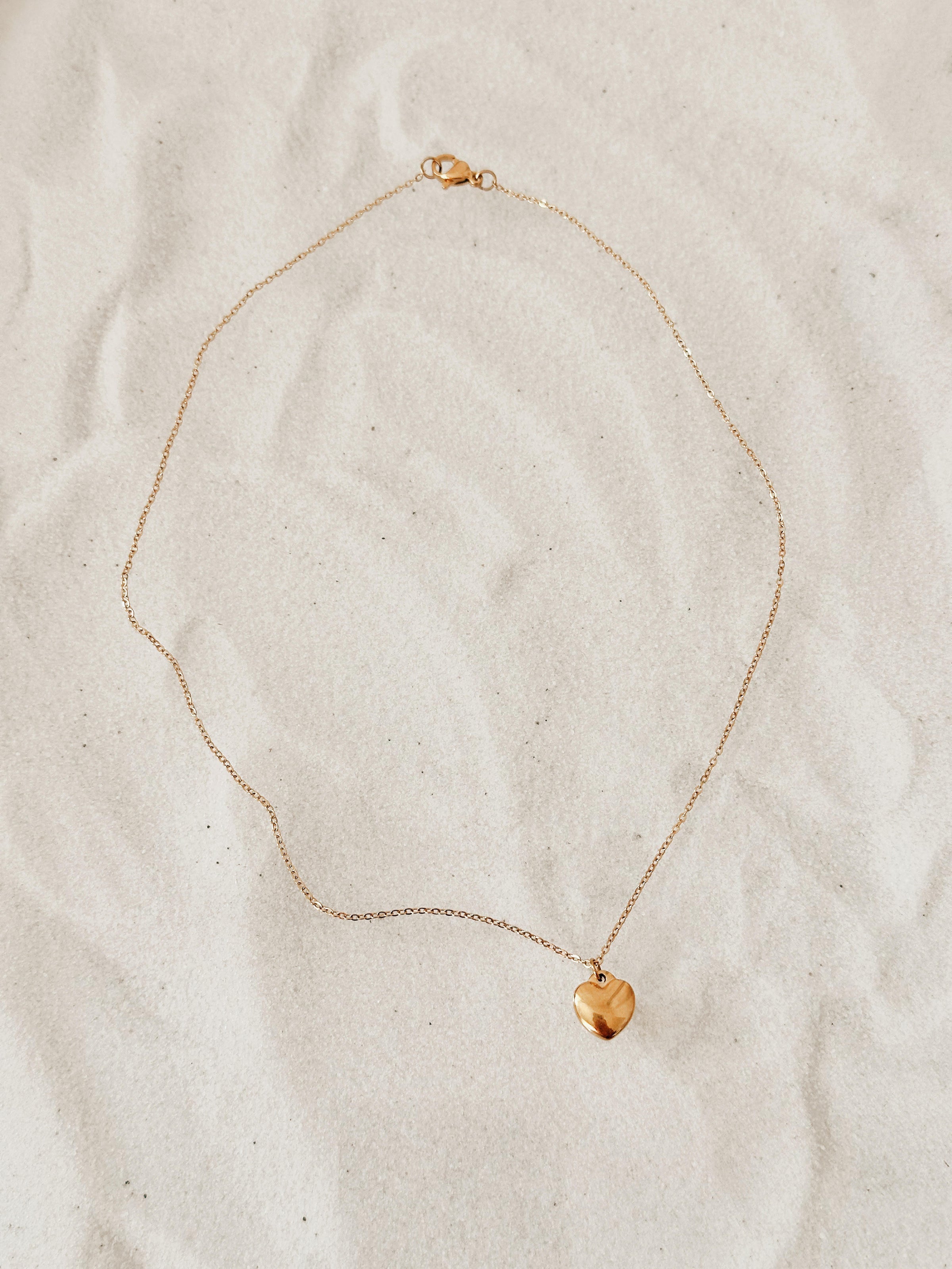 Golden Heart Necklace