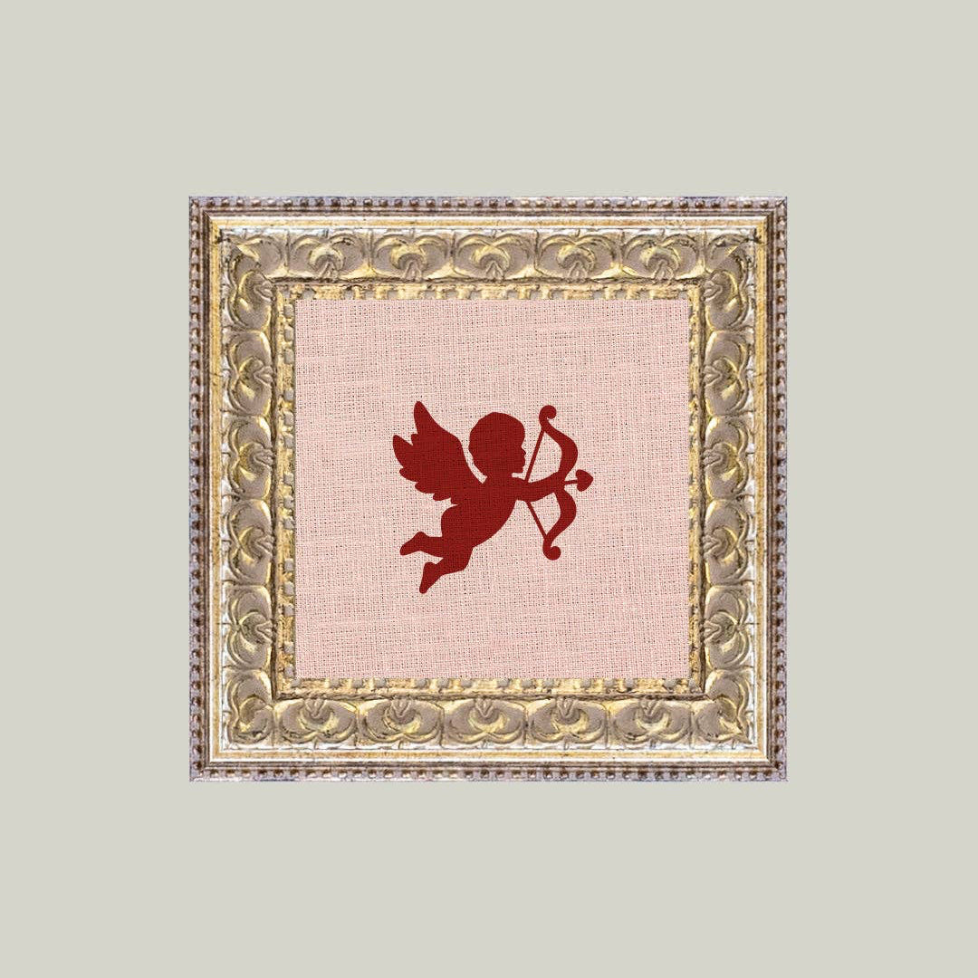 Bring timeless romance into your space with this charming 6x6 framed art piece featuring an elegant cupid silhouette. The ornate frame captures authentic vintage aesthetics, making it a perfect addition to gallery walls, bedrooms, or living spaces seeking nostalgic character. This delicate design celebrates love and beauty through classic artistry, offering a sophisticated touch that complements both traditional and eclectic décor styles.