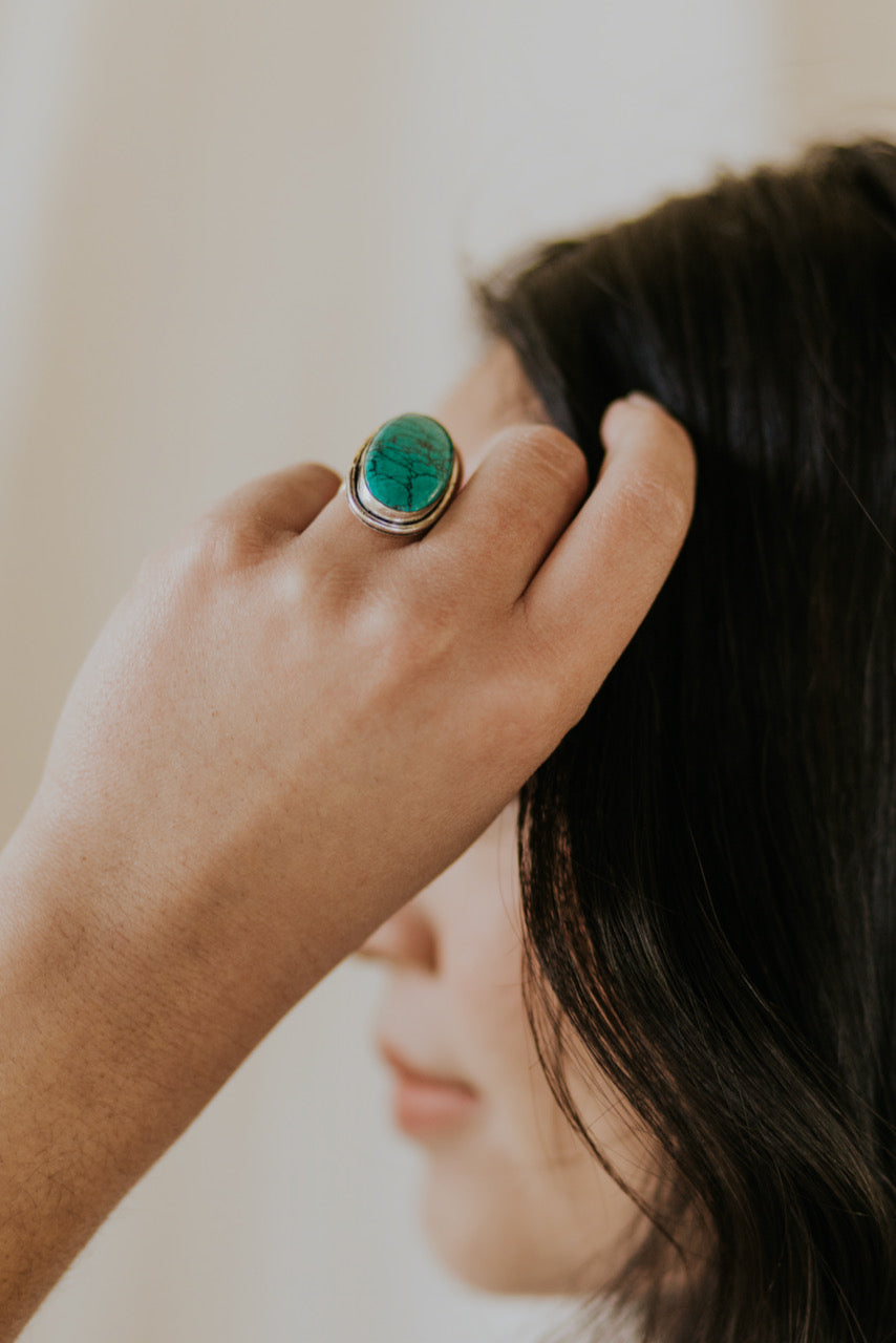 Mediterranean Oval Ring