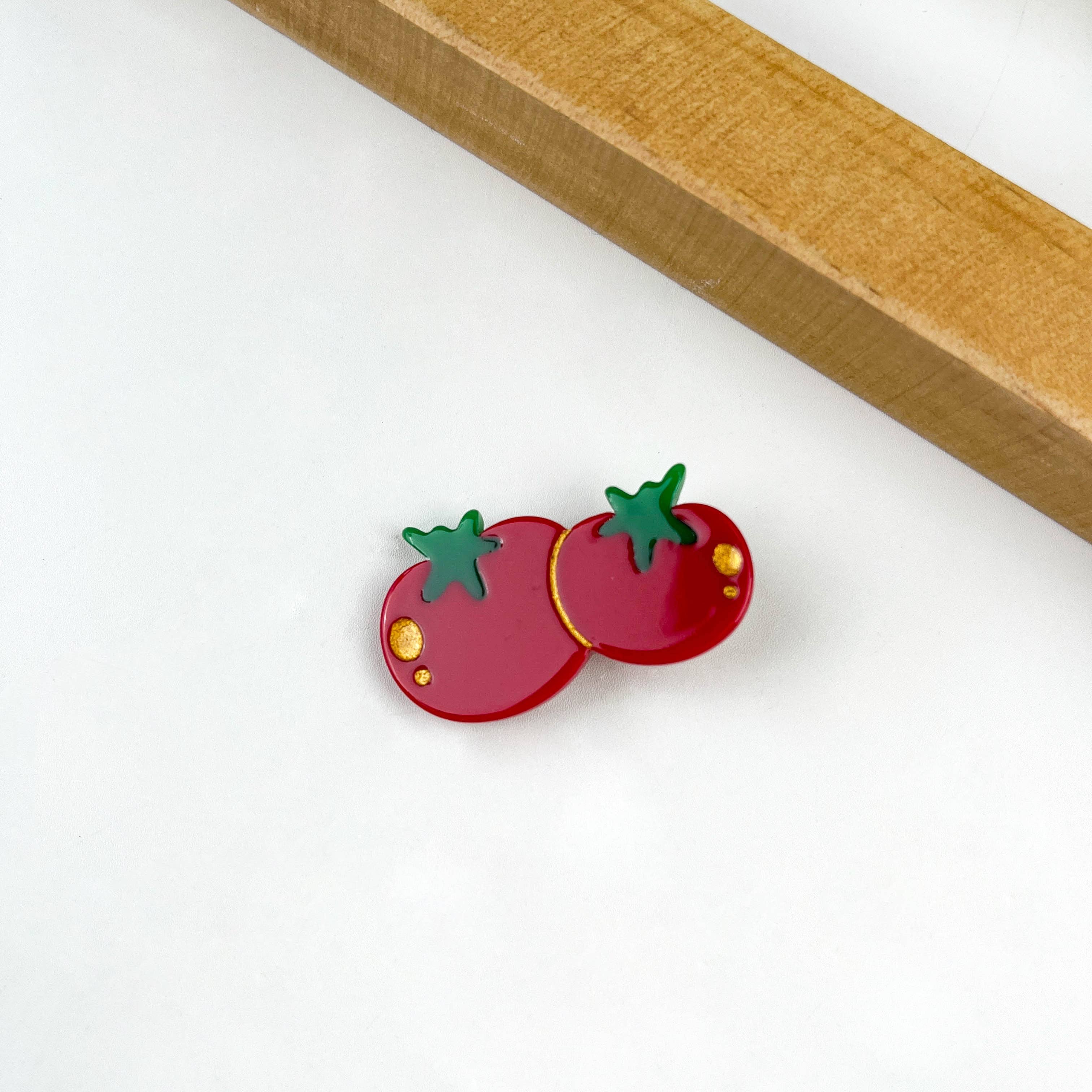 Mini Tomato Duckbill Clip