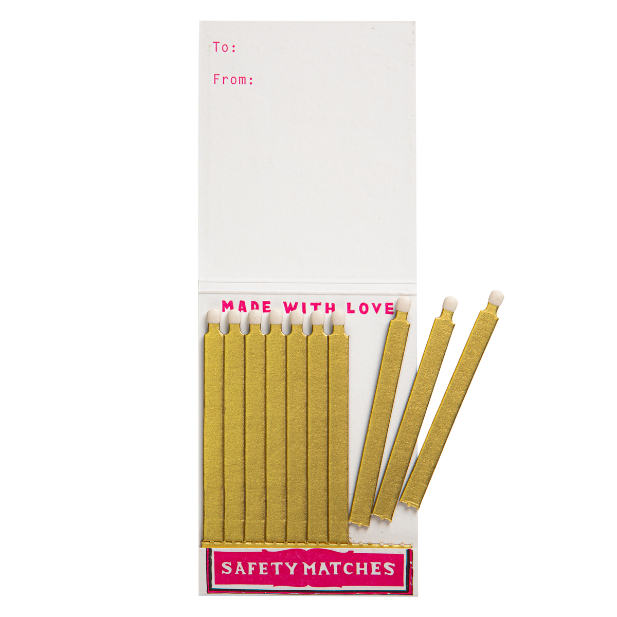 Double Happy Kitten Matchbook