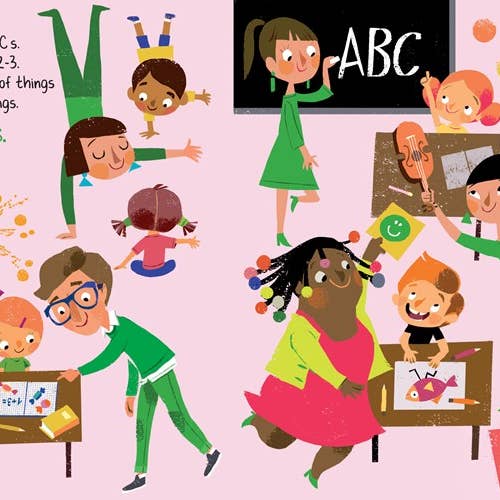 From friends to pets to doctors and your parents, children learn who they can count on in this fun board book!
Though many things in the world are uncertain, there are some people we can always count on—so let’s count them! In this colorful board book filled with adorable, diverse characters, children count the everyday heroes around them from 10 crossing guards and 9 firefighters down to 2 parents, and of course, 1 you!