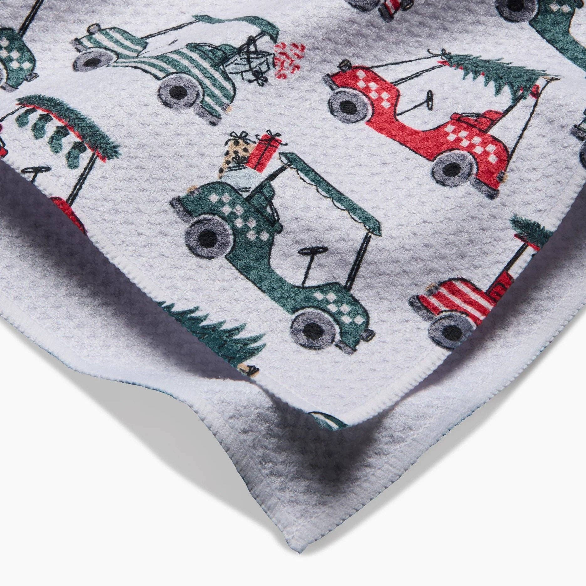 Holiday Golf Tea Towel