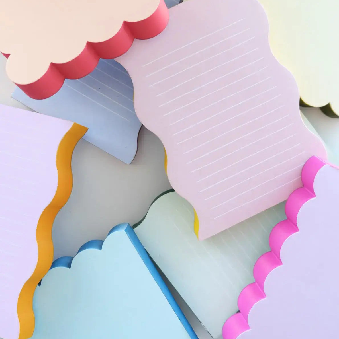 Wavy Shaped Notepad