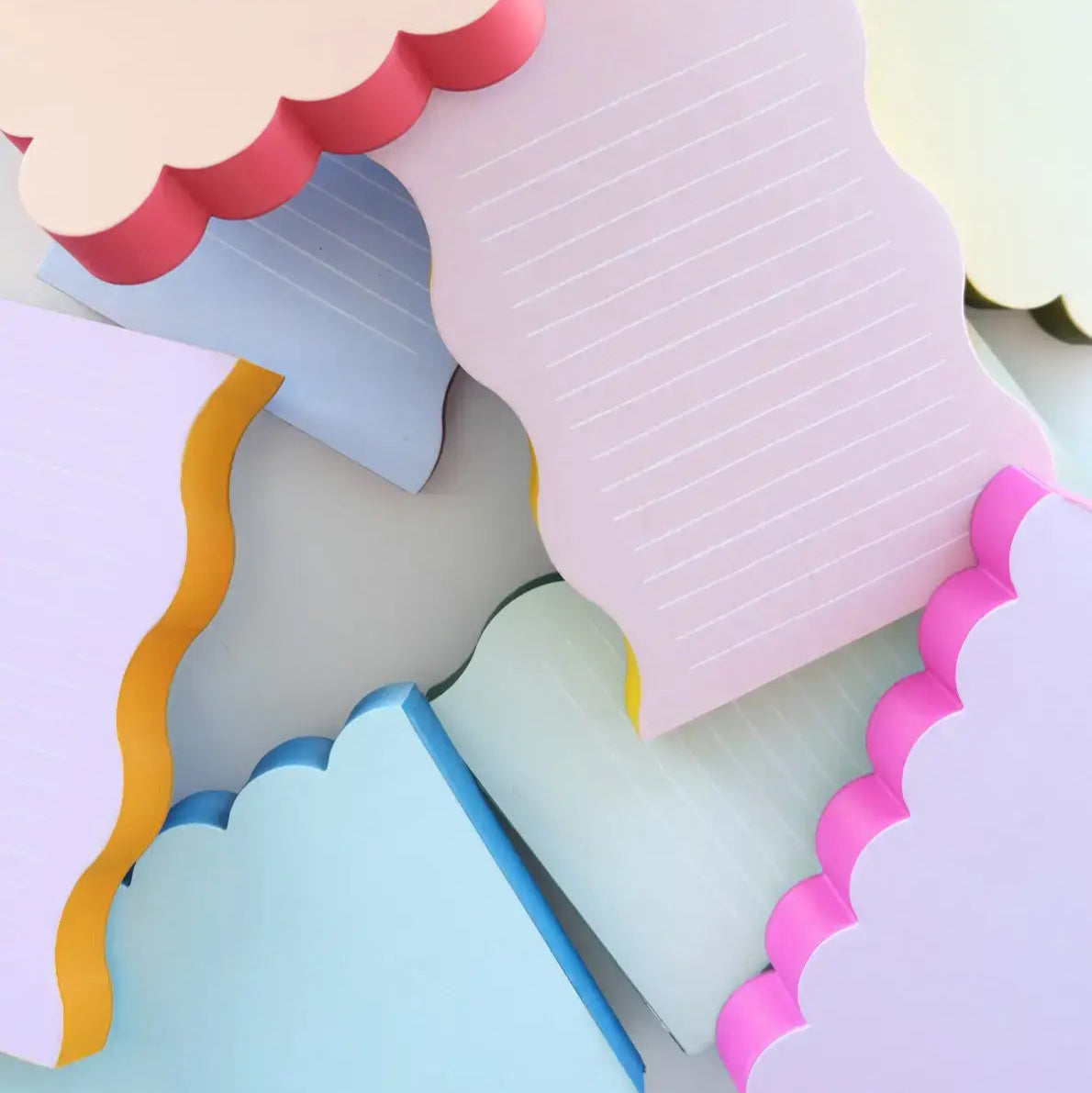 Wavy Shaped Notepad
