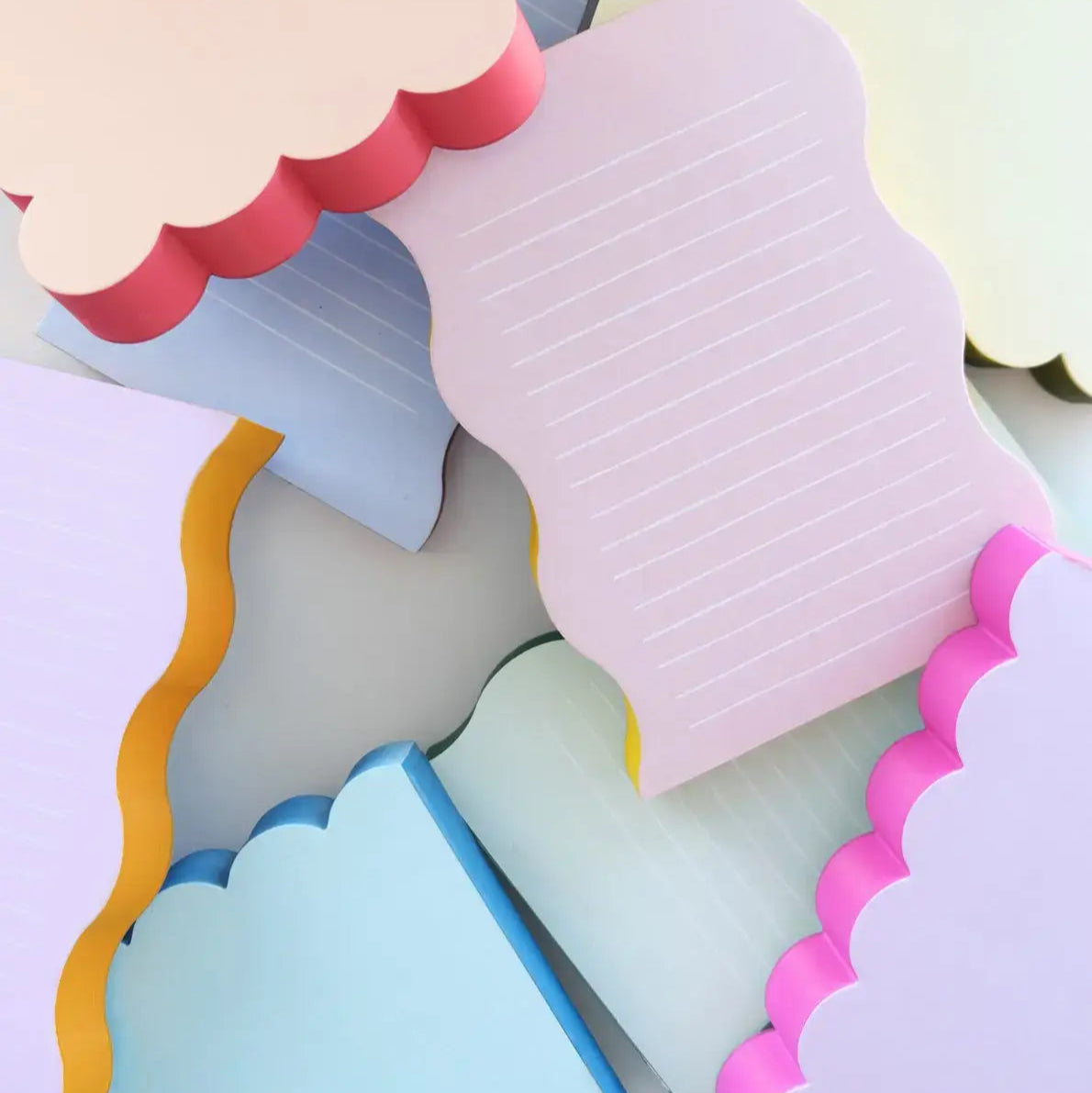 Wavy Shaped Notepad