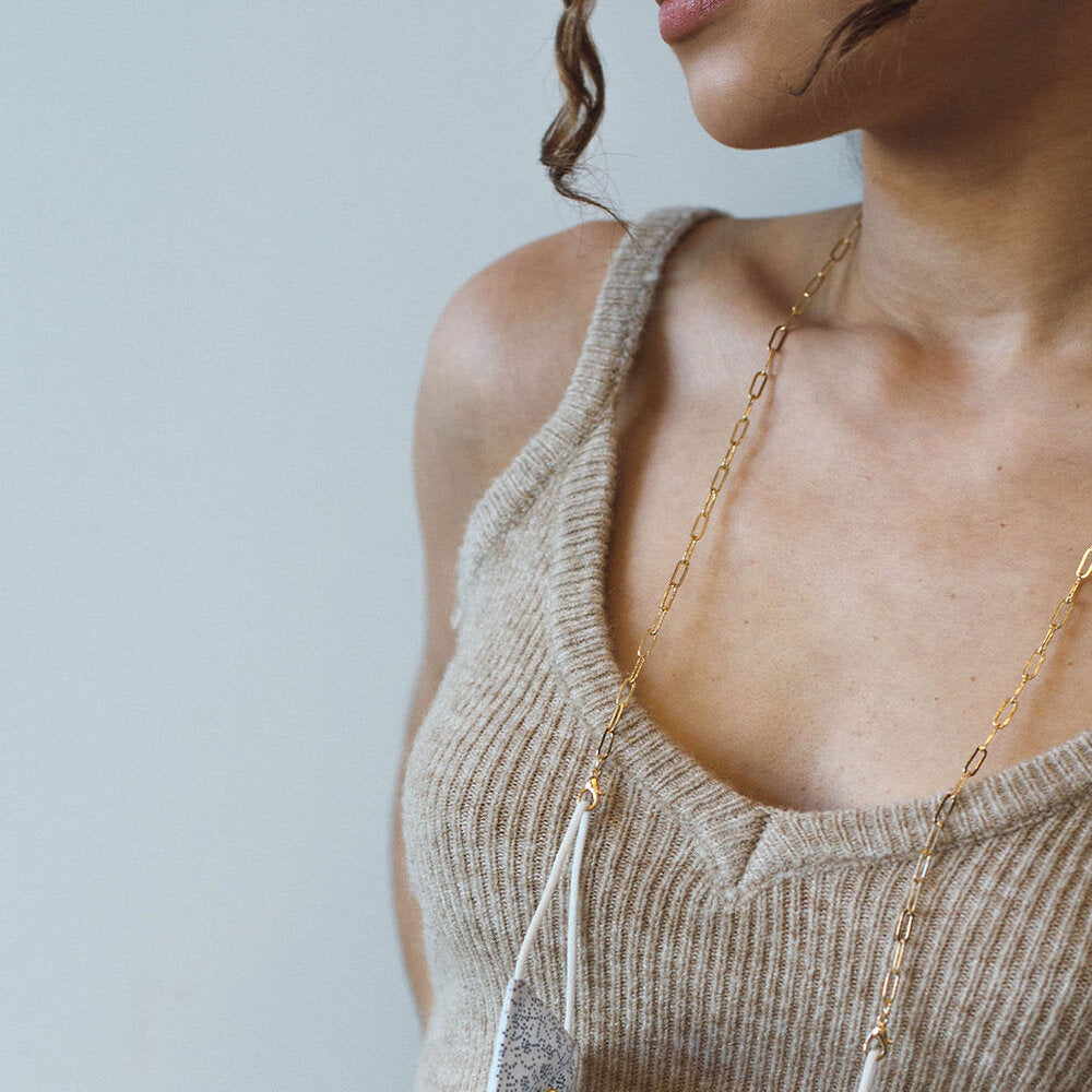 Paperclip Chain Necklace - Pampas Haus
