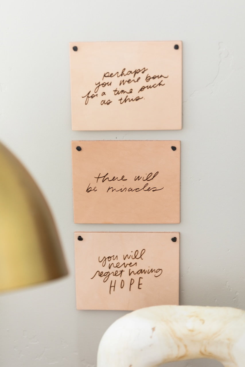 There Will Be Miracles Sign