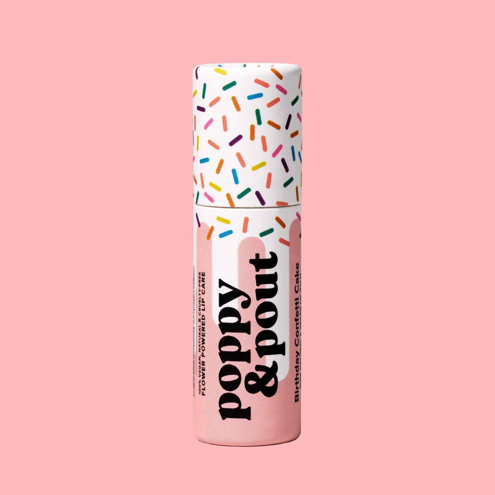 Birthday Confetti Cake Lip Balm - Pink