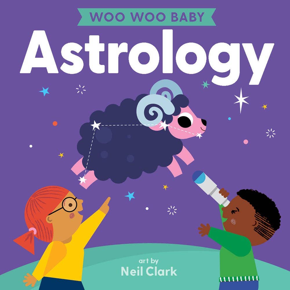 The shapes look like powerful animals and fierce warriors. This sweet exploration into the stars will introduce babies to the 12 astrological signs: Capricorn, Aquarius, Pisces, Aries, Taurus, Gemini, Cancer, Leo, Virgo, Libra, Scorpio, and Sagittarius.