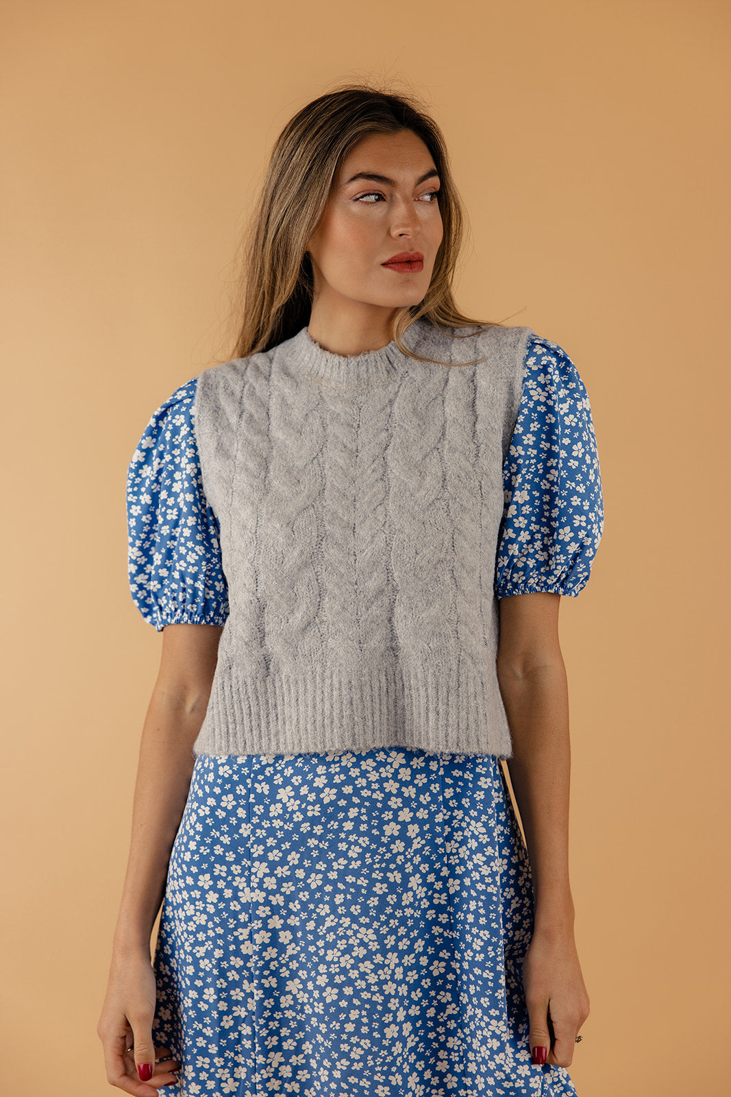 Edinburgh Cable Knit Sweater Vest