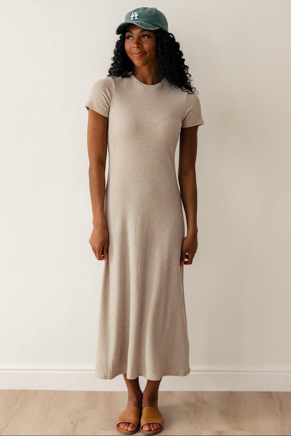 Glimpse of Us Ribbed Midi