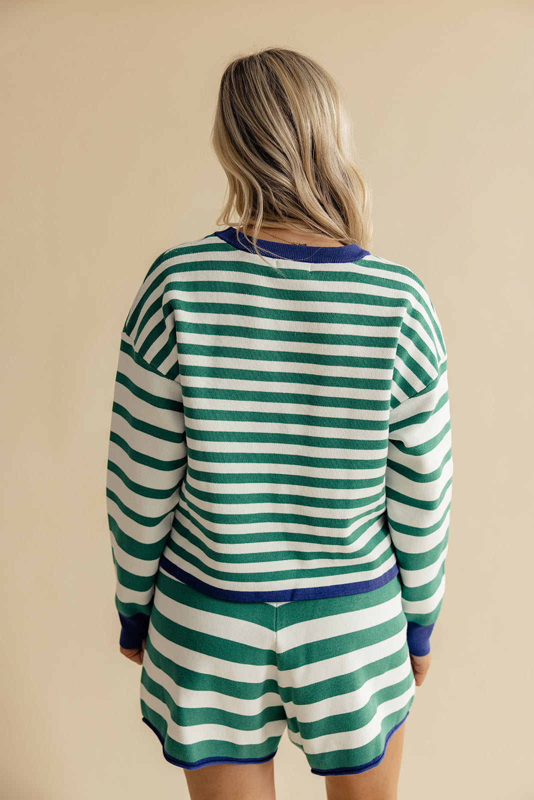 Nyla Striped Set
