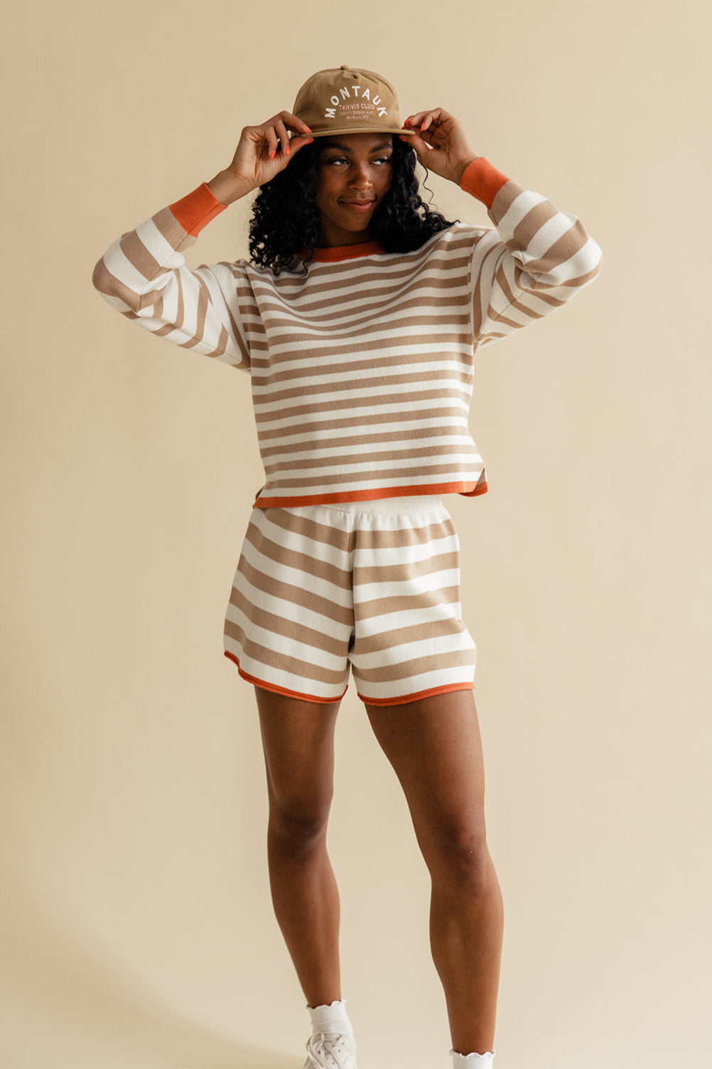 Nyla Striped Set