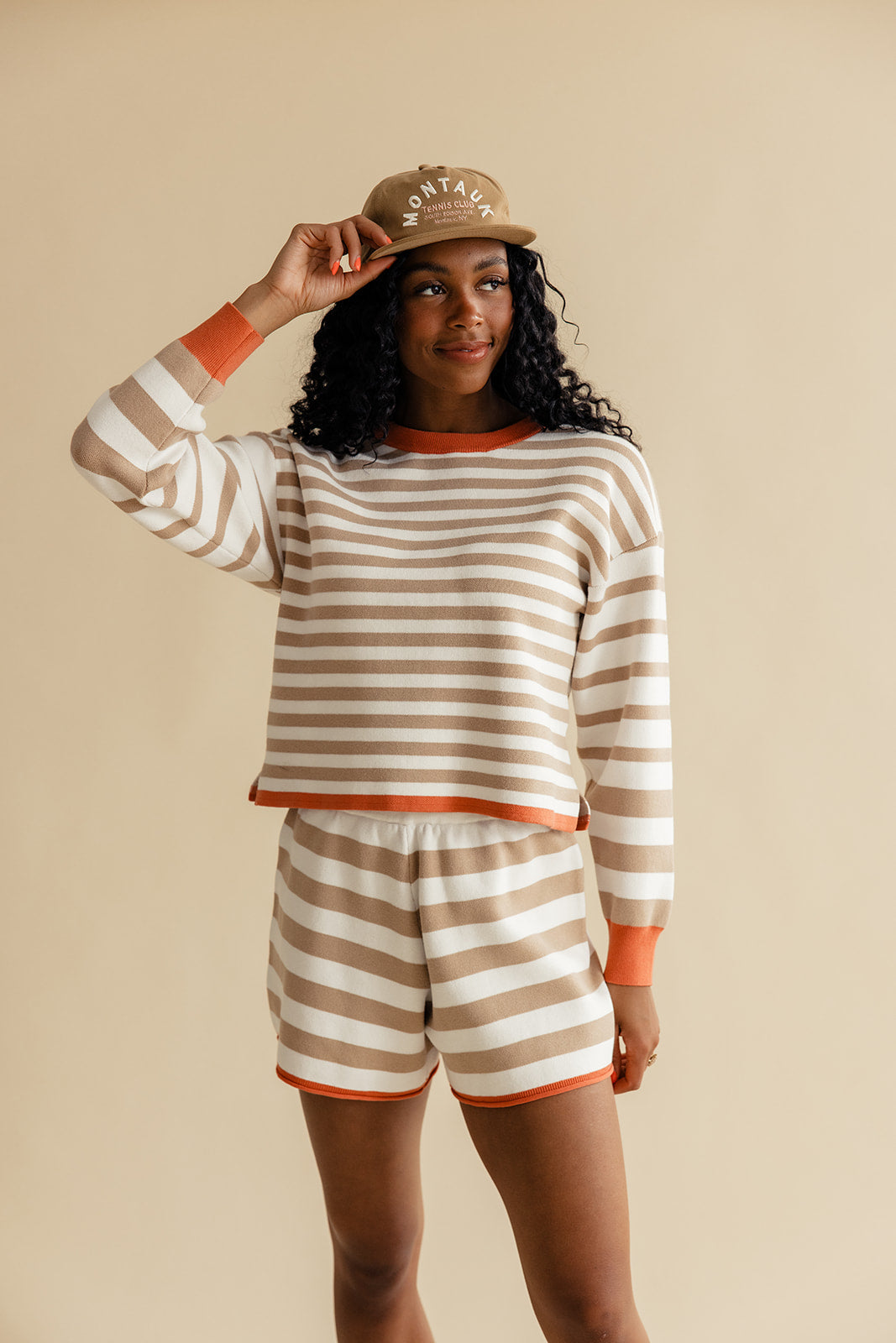 Nyla Striped Set