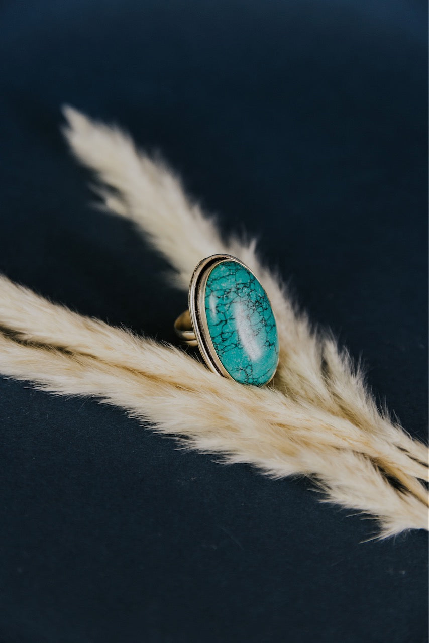 Mediterranean Oval Ring