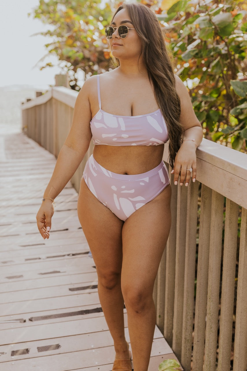 Riptide Paintbrush Swim Top