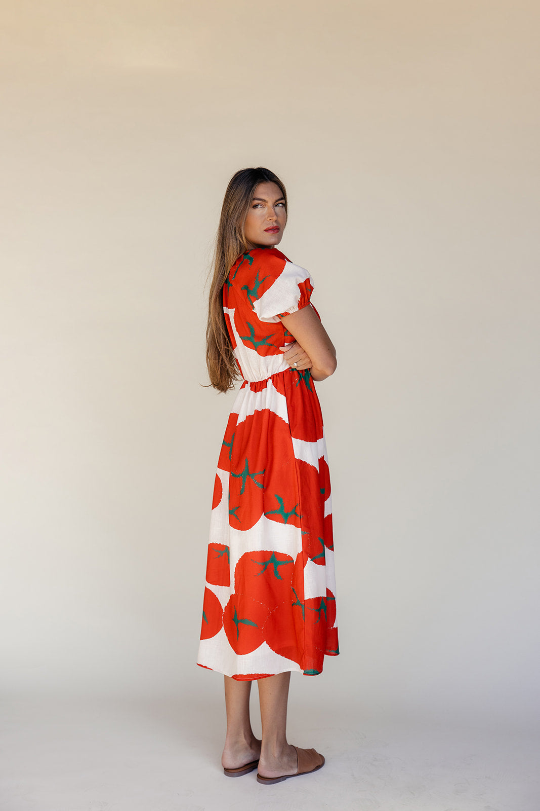 The Tuscany Tomato Dress