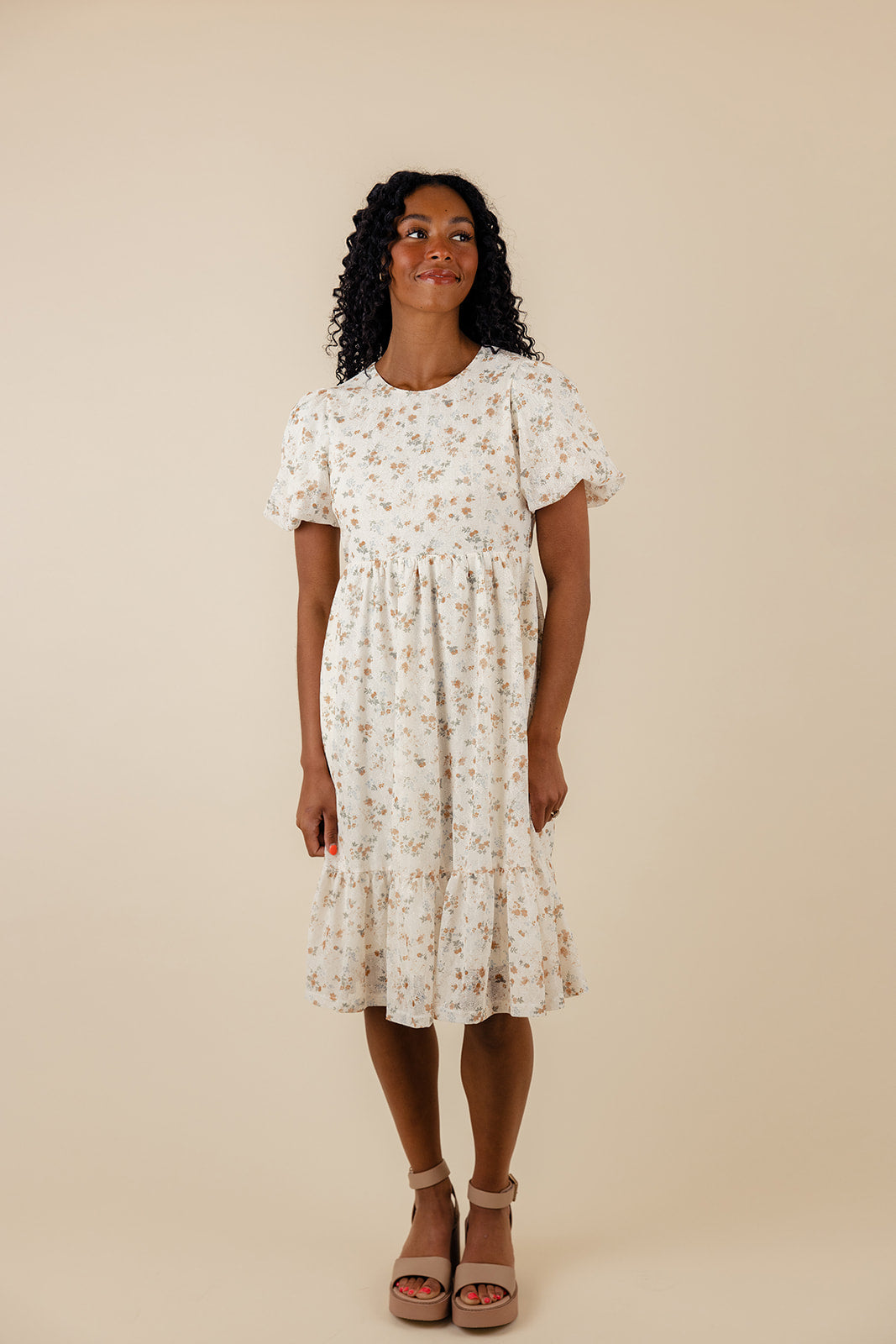 Jordyn Puff Sleeve Dress