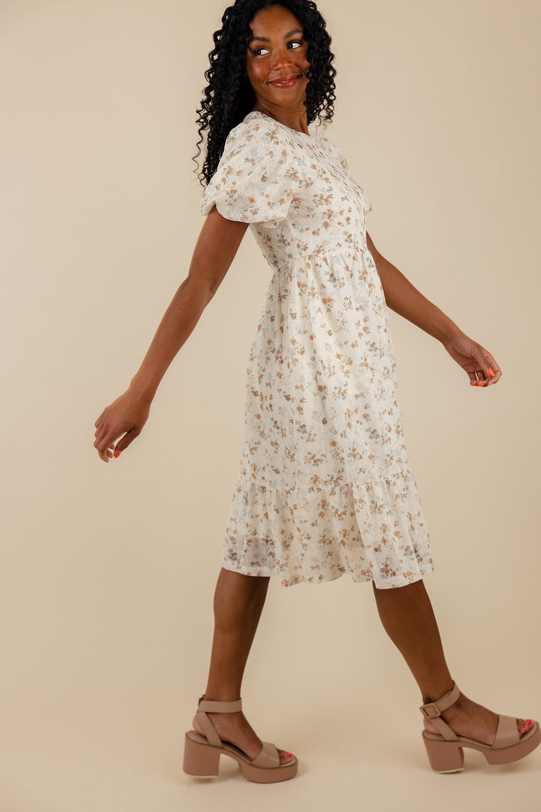 Jordyn Puff Sleeve Dress