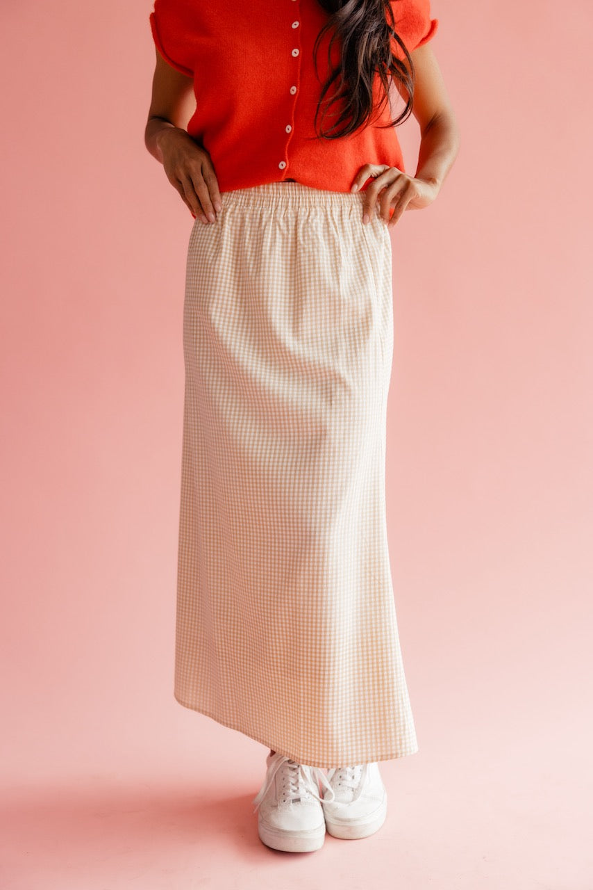 Perfect Strangers Gingham Skirt