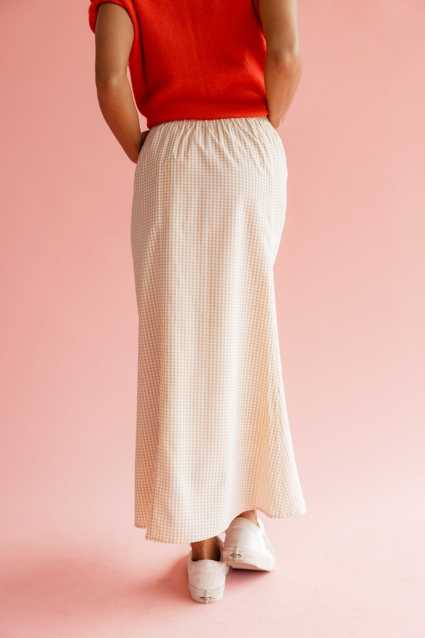 Perfect Strangers Gingham Skirt