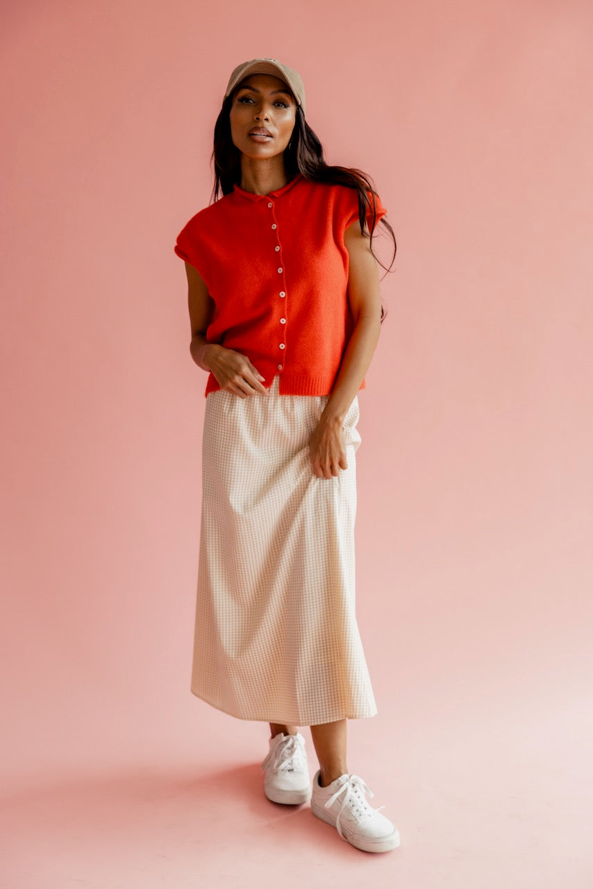 Perfect Strangers Gingham Skirt