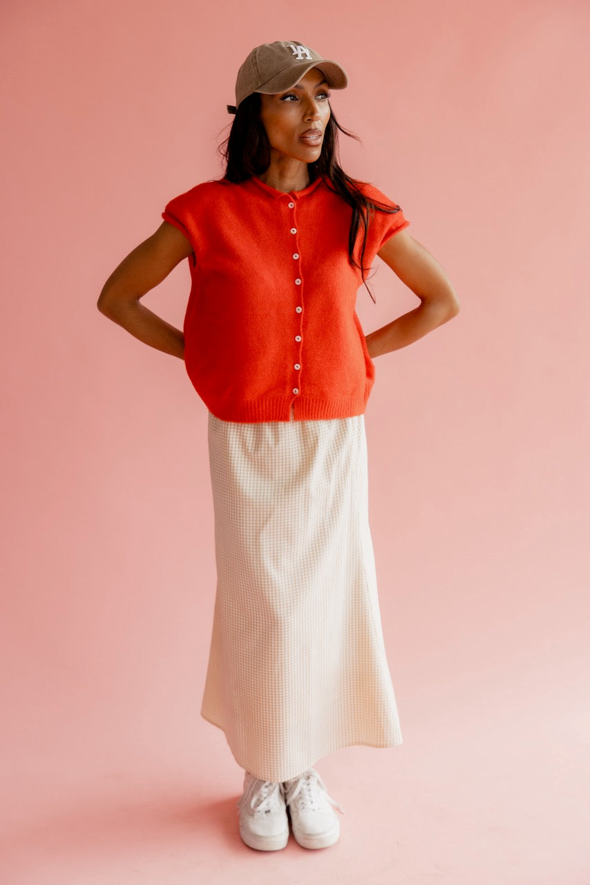 Perfect Strangers Gingham Skirt