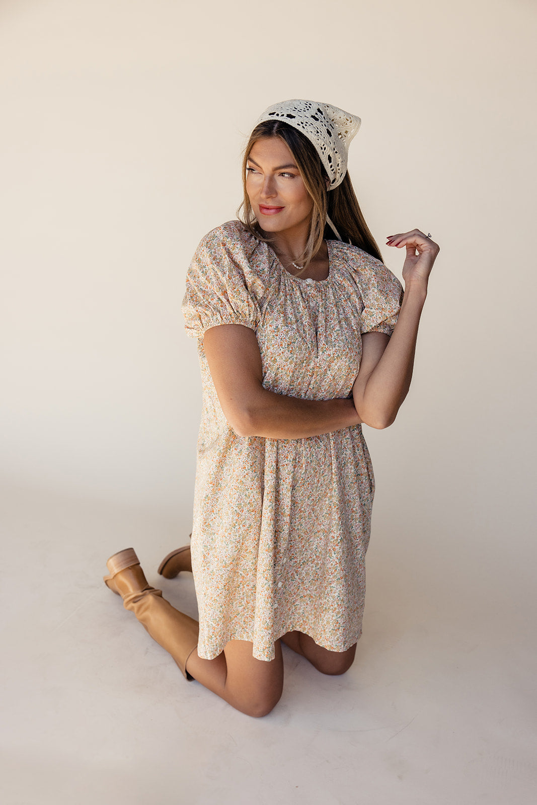 Florence Puff Sleeve Dress