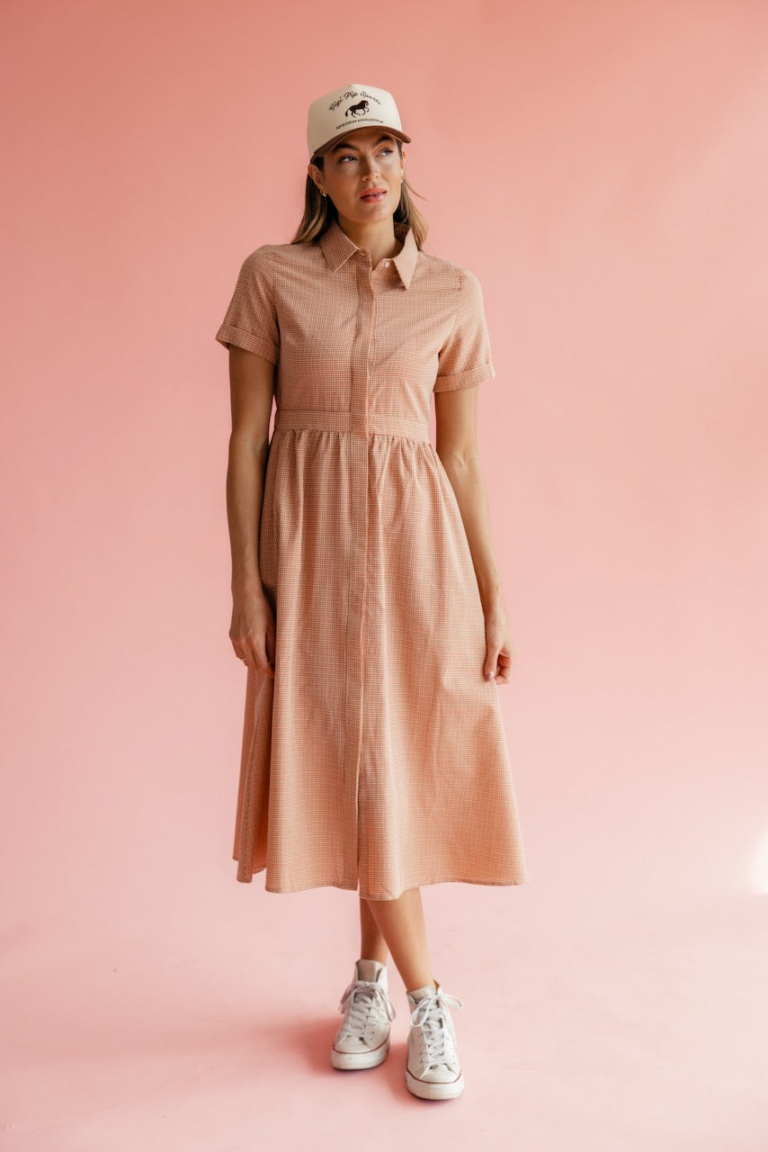 Chasing The Sun Collared Dress