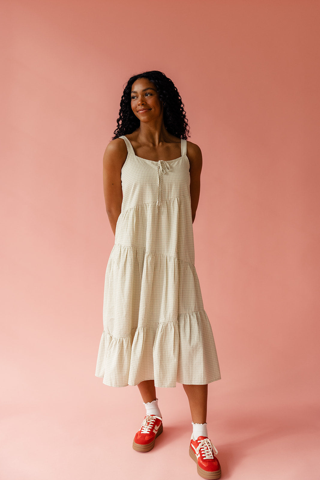 Brooke Tiered Tank Dress
