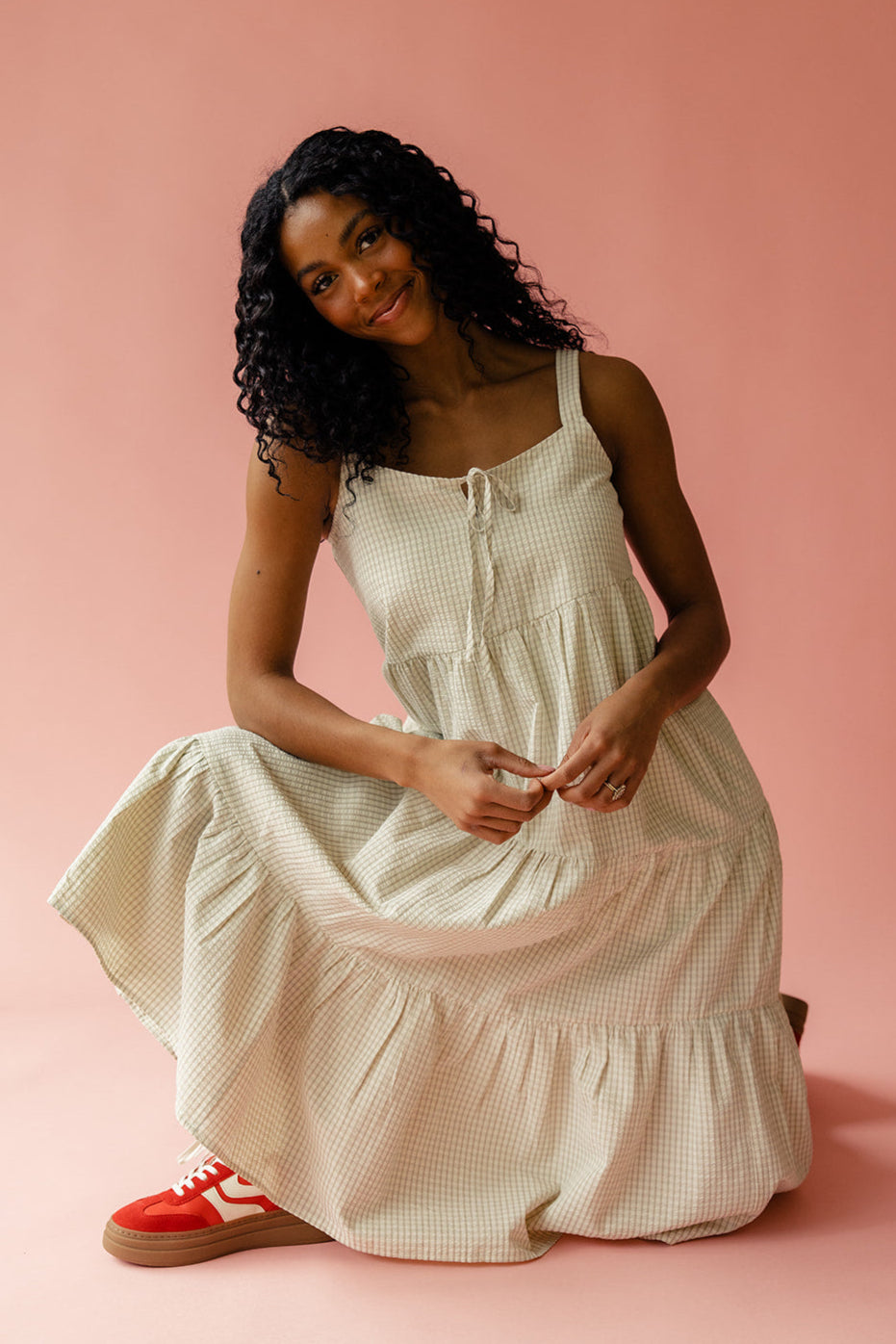 Brooke Tiered Tank Dress