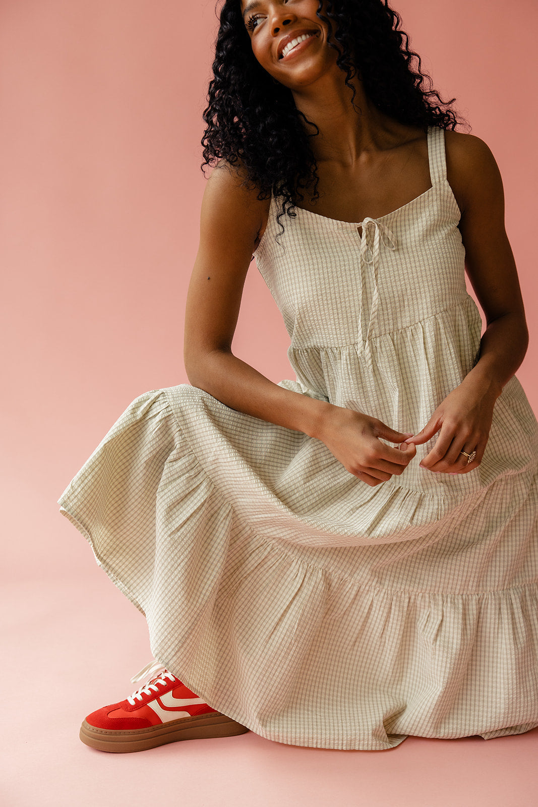 Brooke Tiered Tank Dress