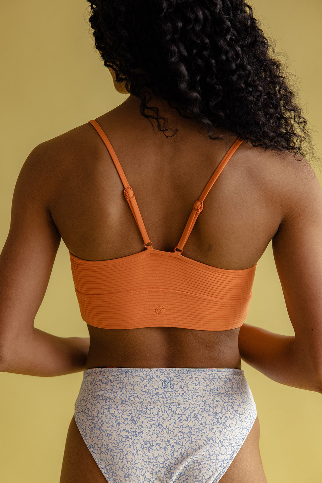 Zena Flat Rib Surf Crop